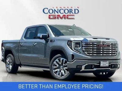 2026 GMC Sierra 1500 Denali in Sterling Metallic — front three-quarter view