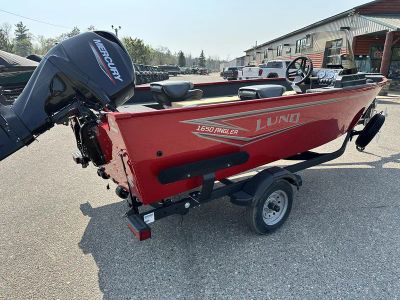 2025 Lund 1650 Angler SS — side profile view