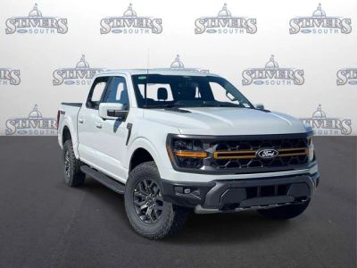 2026 Ford F-150 Tremor in White — front three-quarter view