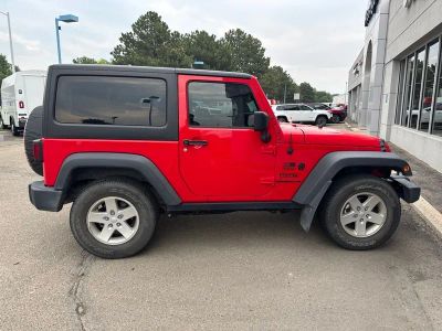 2017 Jeep Wrangler — rear three-quarter view