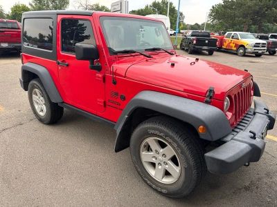 2017 Jeep Wrangler — side profile view