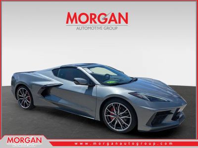 2023 Chevrolet Corvette 2LT in Hypersonic Gray Metallic — front three-quarter view