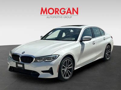 2021 BMW 3 Series — rear three-quarter view