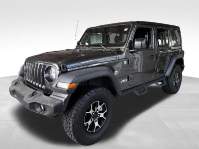 2018 Jeep Wrangler — rear three-quarter view