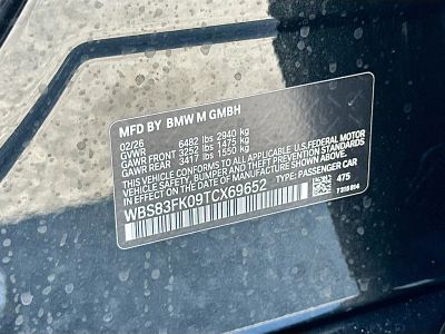 2026 BMW M5 — photo 26 view