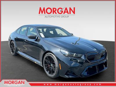 2026 BMW M5 Base in Black — front three-quarter view