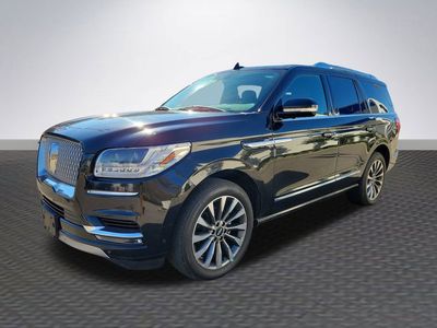 2020 Lincoln Navigator — rear three-quarter view