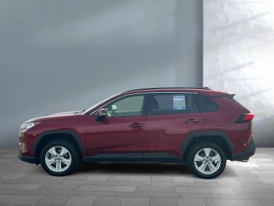 2019 Toyota RAV4 — rear three-quarter view