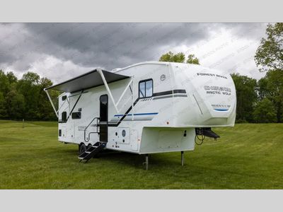 2026 Forest River Cherokee Arctic Wolf — front three-quarter view