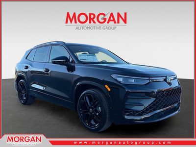 2026 Volkswagen Tiguan SE R-Line Black in Black — front three-quarter view