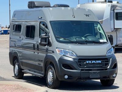 2027 Winnebago SOLIS POCKET — front three-quarter view