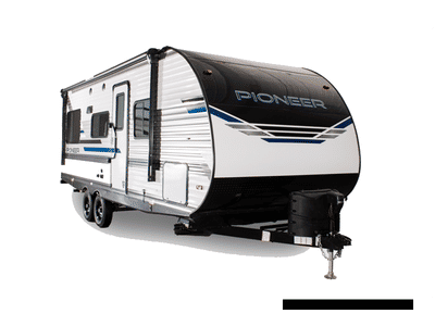 2022 Heartland Pioneer — front three-quarter view