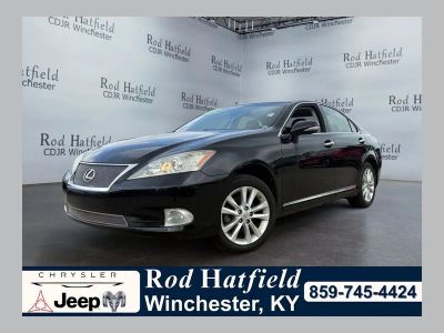 2011 Lexus ES 350 350 in Obsidian — front three-quarter view