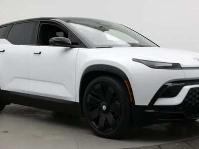 2023 Fisker Ocean — rear three-quarter view