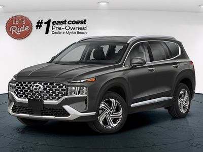 2021 Hyundai Santa Fe — interior view