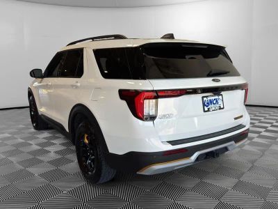 2026 Ford Explorer — rear three-quarter view