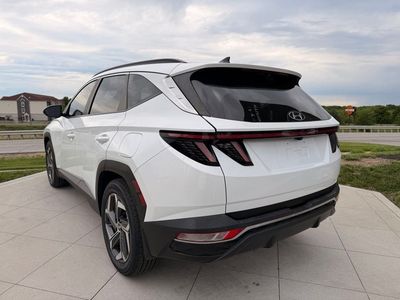 2023 Hyundai Tucson — rear three-quarter view
