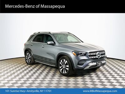 2026 Mercedes-Benz GLE 350 in Gray — front three-quarter view