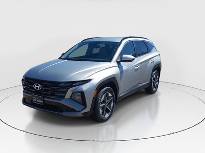 2025 Hyundai Tucson — rear three-quarter view