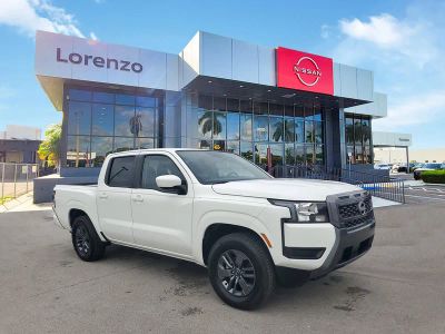 2025 Nissan Frontier — rear three-quarter view