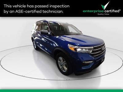 2023 Ford Explorer XLT 4WD — front three-quarter view