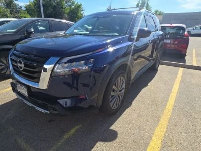 2023 Nissan Pathfinder — rear three-quarter view