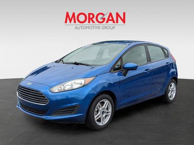 2019 Ford Fiesta — rear three-quarter view