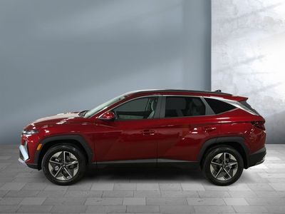 2026 Hyundai Tucson — rear three-quarter view