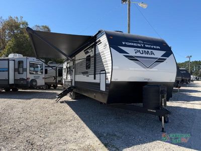 2026 Forest River RV Puma — front three-quarter view