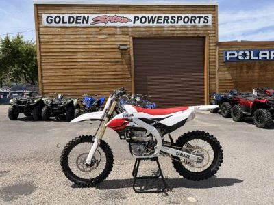 2026 Yamaha YZ450F 70th Anniversary Edition — front three-quarter view