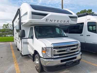 2027 Entegra ODYSSEY — front three-quarter view