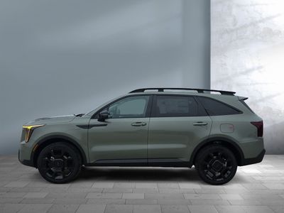 2026 Kia Sorento — rear three-quarter view