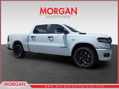 2026 Ram 1500 Big Horn/Lone Star in White — front three-quarter view