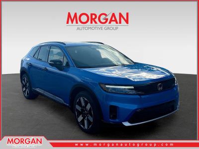 2026 Honda Prologue Elite in Pacific Blue Metallic — front three-quarter view