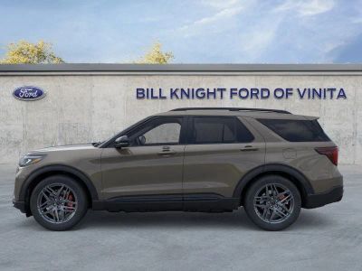 2026 Ford Explorer — rear three-quarter view