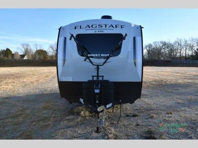 2026 Forest River RV Flagstaff E-Pro — rear three-quarter view