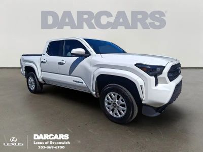 2024 Toyota Tacoma SR5 BASE in Ice Cap — front three-quarter view