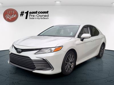 2023 Toyota Camry — front three-quarter view