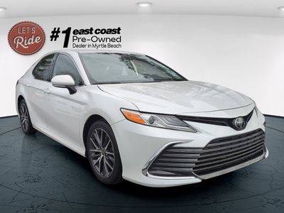 2023 Toyota Camry — rear three-quarter view