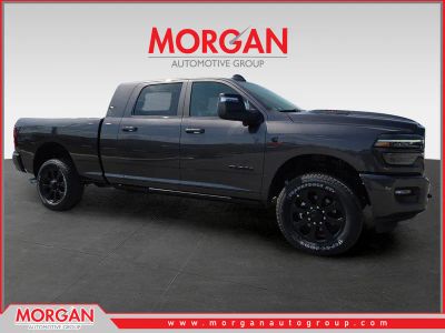 2026 Ram 2500 Laramie in Gray — front three-quarter view