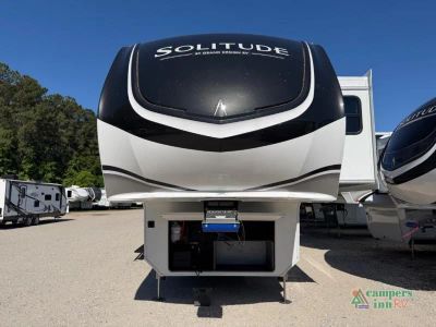 2026 Grand Design Solitude — rear three-quarter view