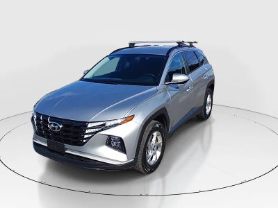 2023 Hyundai Tucson — rear three-quarter view