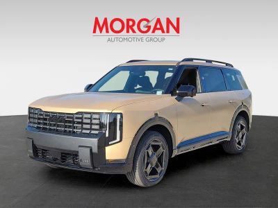 2027 Kia Telluride Hybrid — rear three-quarter view