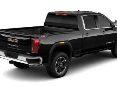 2026 GMC Sierra 2500 HD — rear three-quarter view