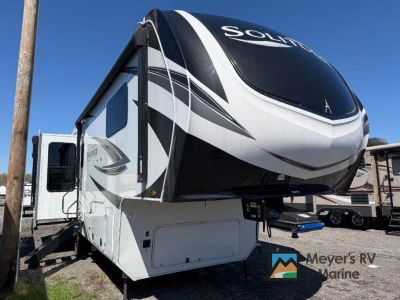 2023 Grand Design Solitude 310GK — front three-quarter view