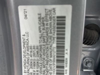 2021 Honda Accord Hybrid — photo 32 view