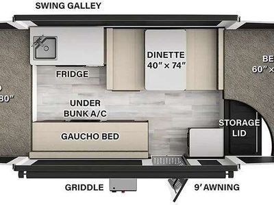2025 Forest River RV ROCKWOOD FREEDOM - Photo 3