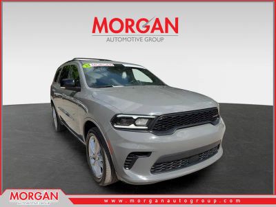 2024 Dodge Durango GT Plus in Destroyer Gray Clearcoat — front three-quarter view