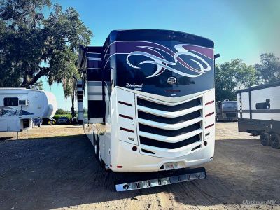 2012 Monaco RV Diplomat — rear three-quarter view