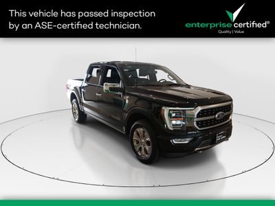 2023 Ford F-150 Platinum 4WD — front three-quarter view